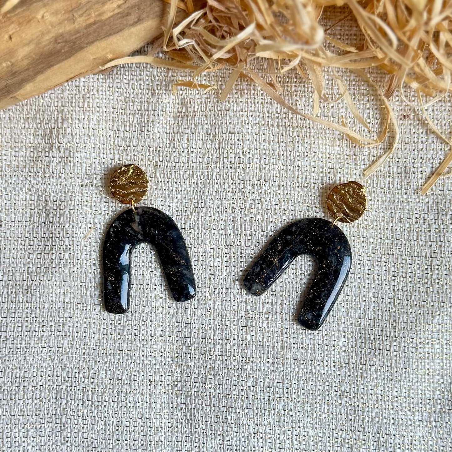 Boucles d'oreilles "Taya Dorée"