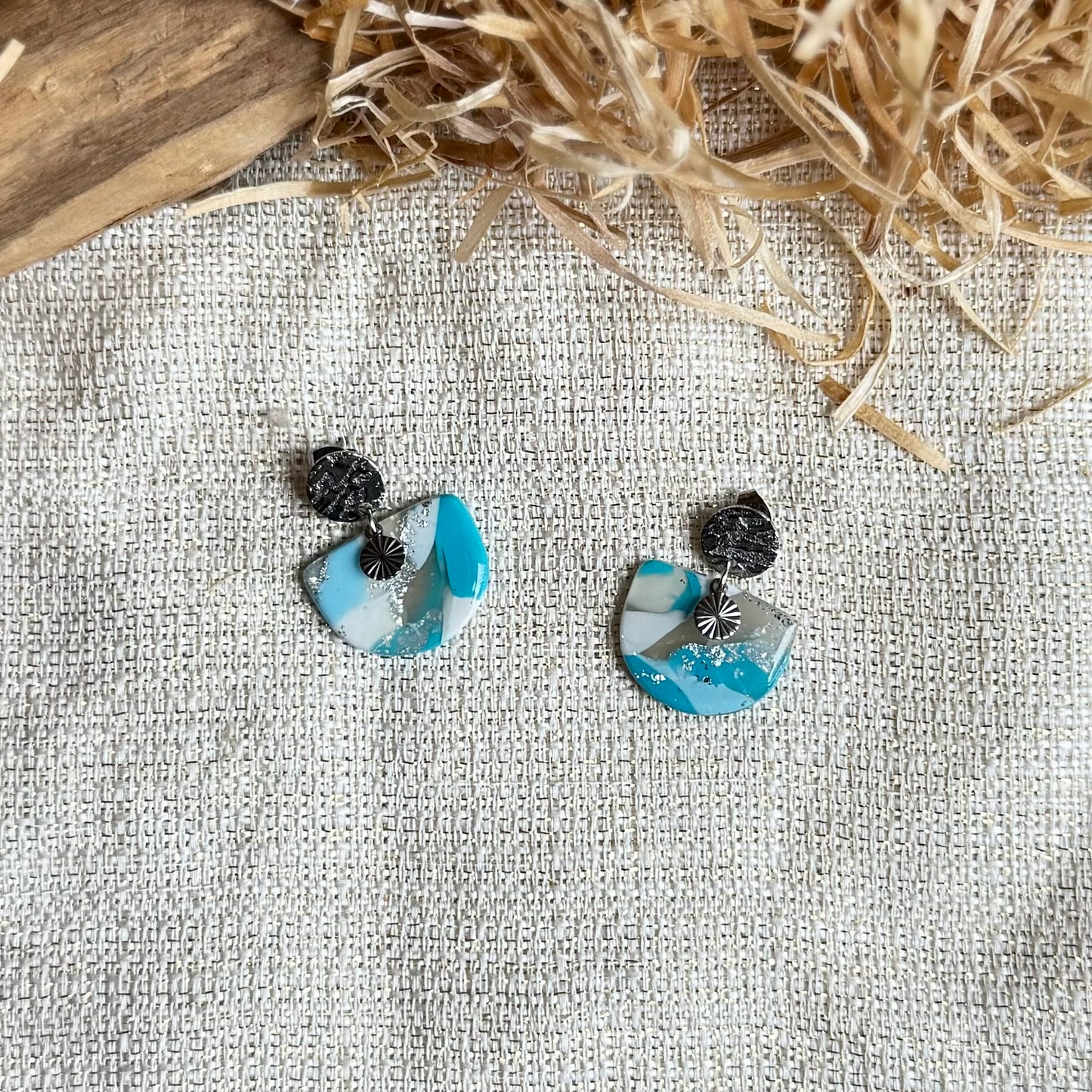 Boucles d'oreilles "Nira Argenté"