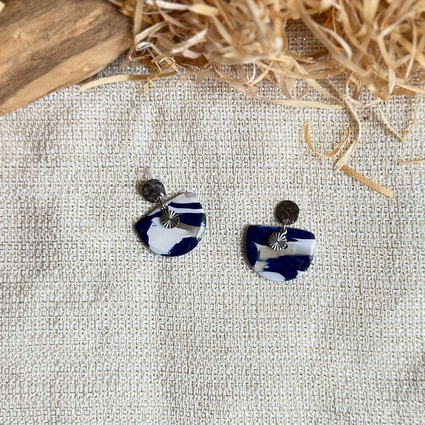 Boucles d'oreilles "Nira Argenté"