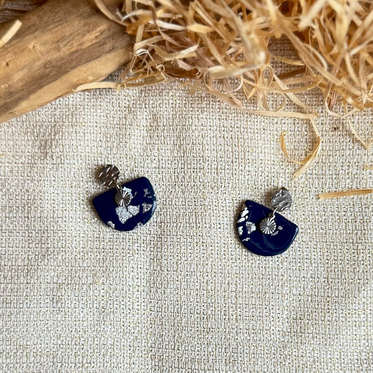 Boucles d'oreilles "Nira Argenté"