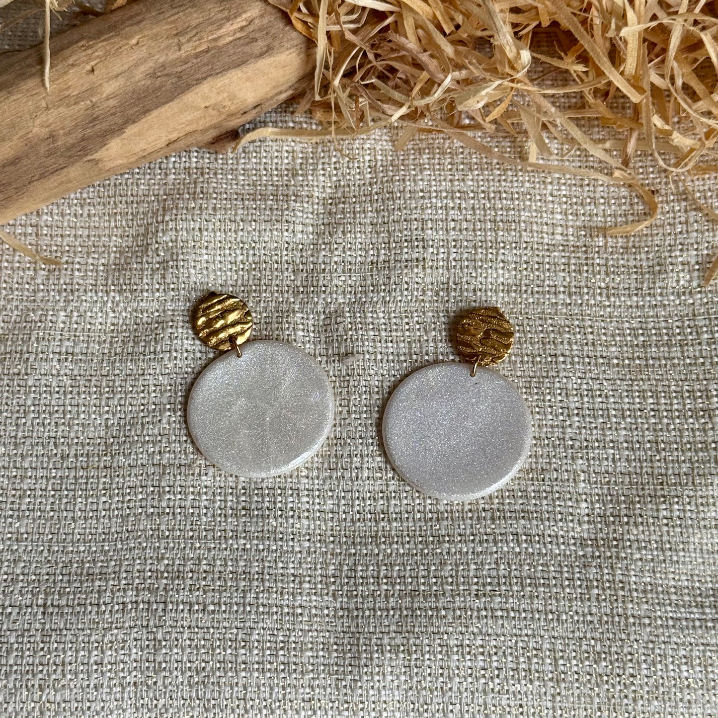 Boucles d'oreilles "Runa Dorée"
