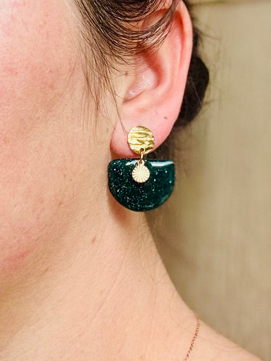 Boucles d'oreilles "Nira Dorée"