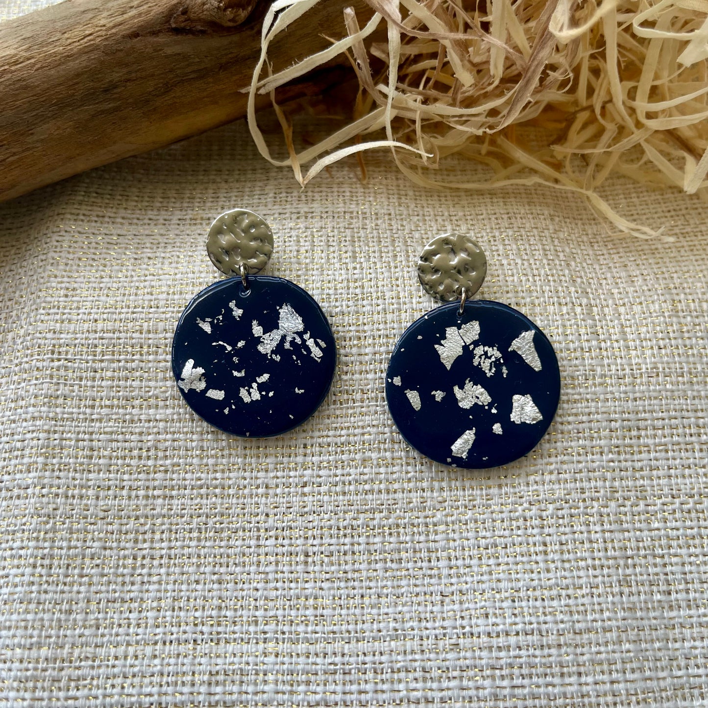 Boucles d'oreilles "Runa Argenté"