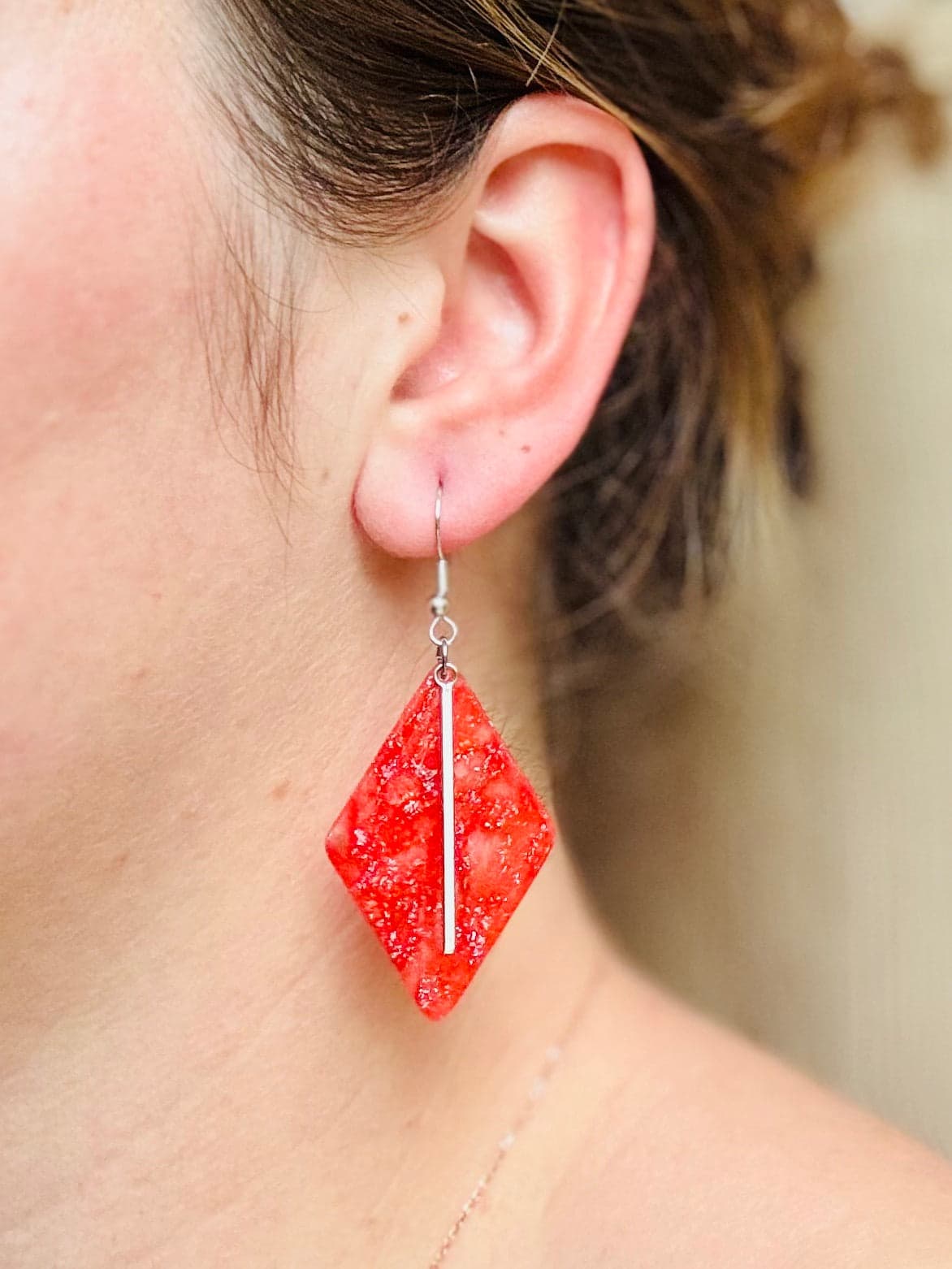 Boucles d'oreilles 'Sola' - bijou artisanal Tipoïa Bijoux